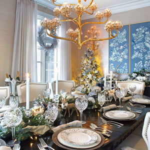 Luxury Branch Flower Chandelier in Gold for Living Room Staircase and Bedroom Lighting - view 11