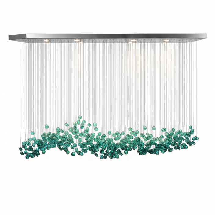 Crystal Stone Crystal Spiral Chandelier - view 72
