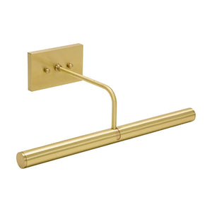 Slim-line Picture Light Rectangle Backplate 14" 24", rectangular