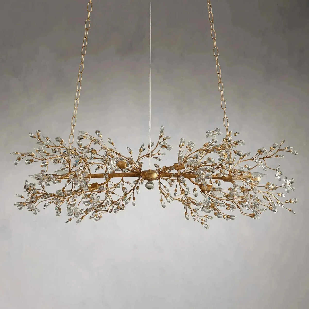 Fiore Linear Chandelier 43"51"68" - view 24