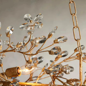Fiore Linear Chandelier 43"51"68" - view 22