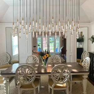 Soltaire Linear Chandelier 37"50"70"87"120" - view 41