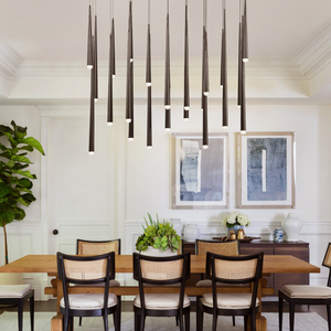 Alren Rectangle Tubular Chandelier, rectangular - view 11