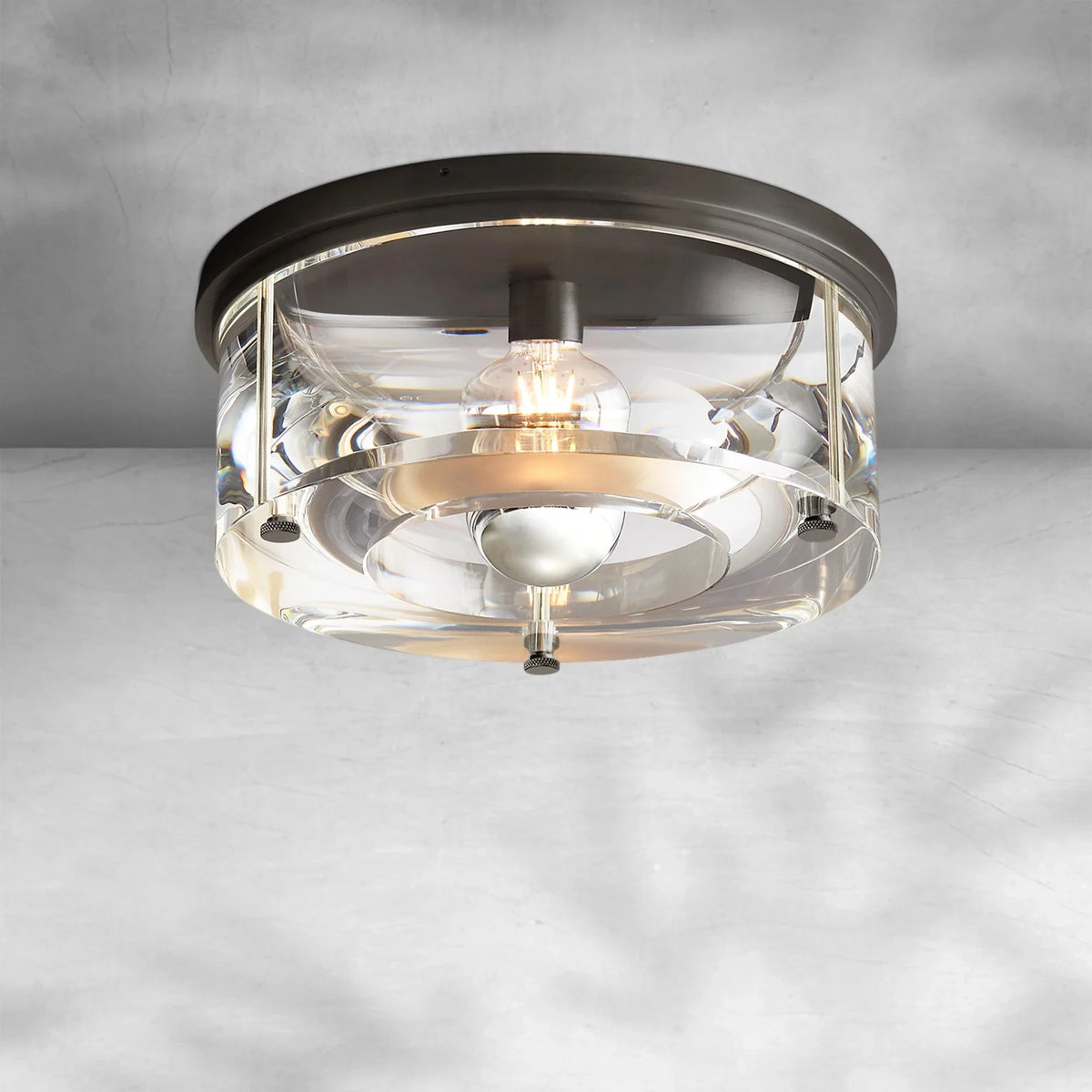 Savilen Round Flushmount 10"12"14", flush mount - view 10