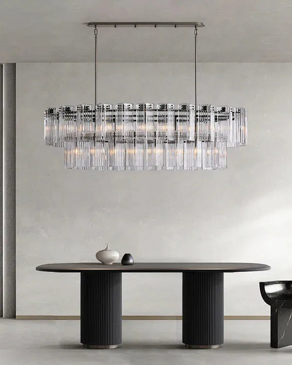 Delsie Oval Chandelier 51''63''72'' - view 11