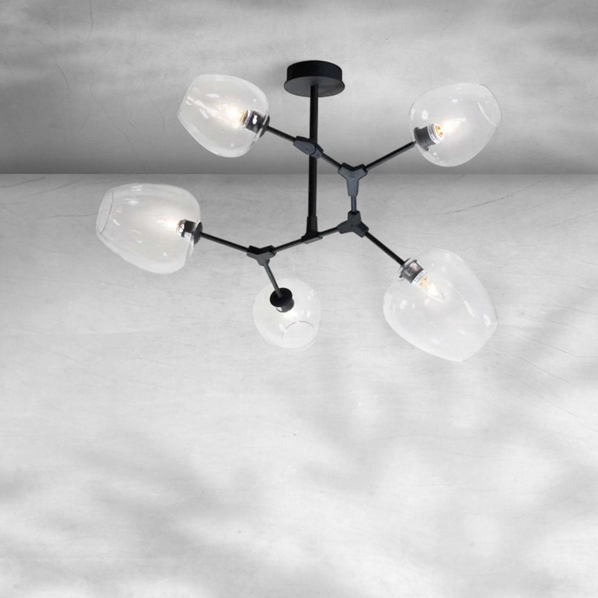 Covington Drop  Globe Branching Bubble Chandelier 30'' - view 11
