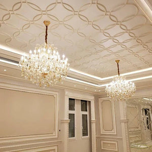 Allumage Extra Wide Classic Crystal Chandelier, K9 crystal - view 10