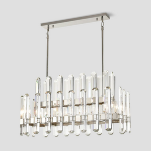 Isolde Crystal Linear Chandelier - view 4