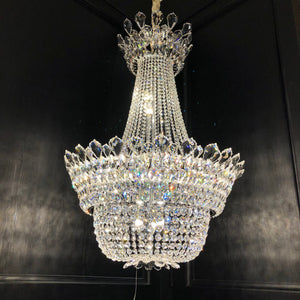 Luxury Empire Branch Crystal Chandelier Pendant Light for Entryway and Foyer - view 3