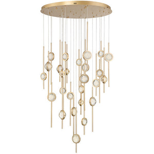 Velveton Seeded Glass Chandelier - view 11