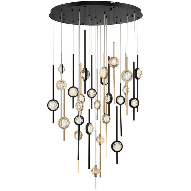 Velveton Seeded Glass Chandelier - view 15