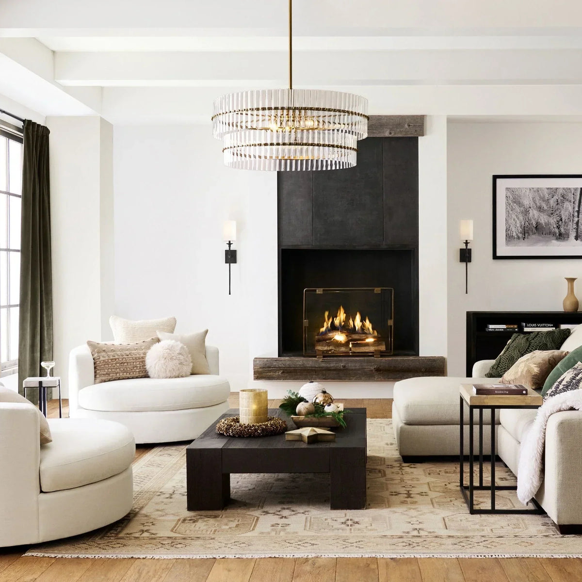 Macy Crystal Round Chandelier - view 5