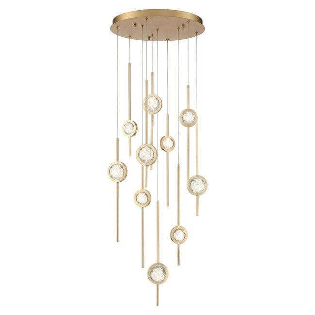 Velveton Seeded Glass Chandelier - view 12