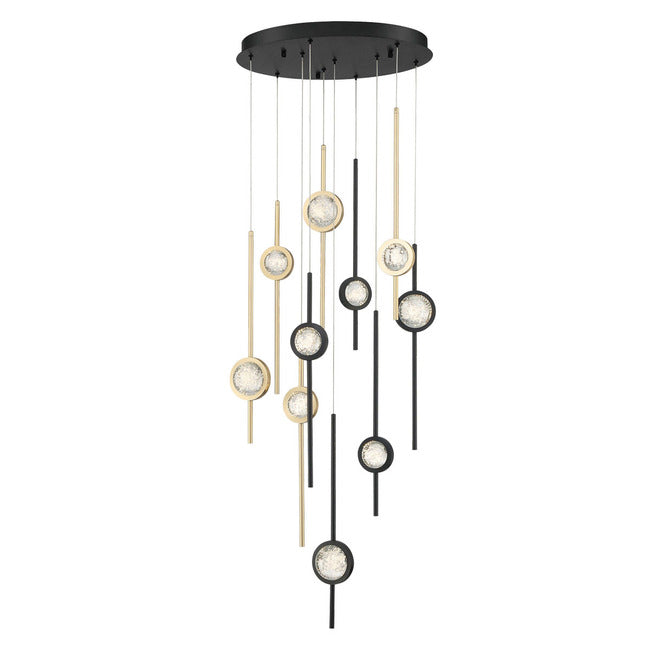 Velveton Seeded Glass Chandelier - view 13