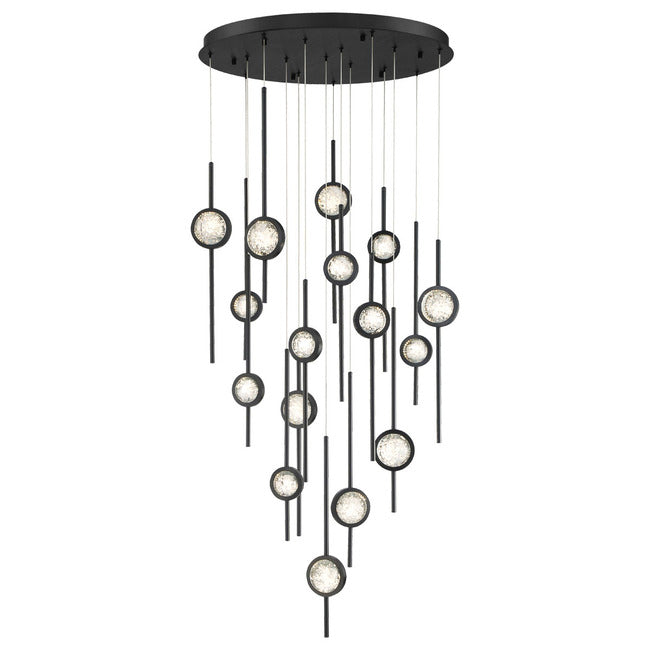 Velveton Seeded Glass Chandelier - view 16