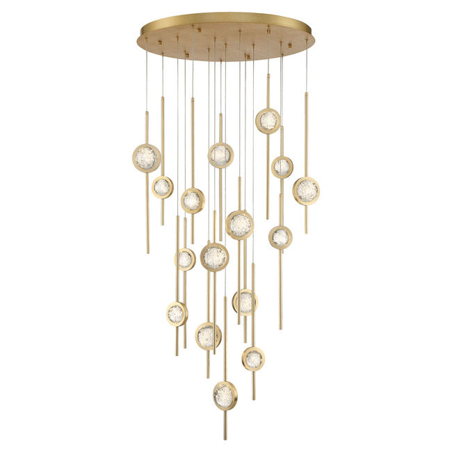 Velveton Seeded Glass Chandelier - view 10
