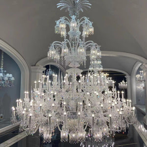 Candle Crystal Grand Chandelier