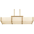Coralline Alabaster Linear Chandelier