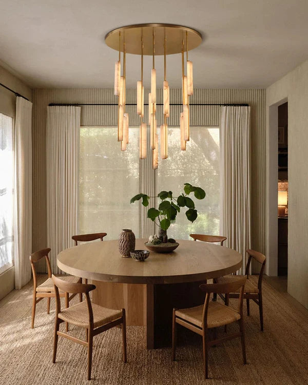 Aureon Alabaster Round Chandelier - view 26