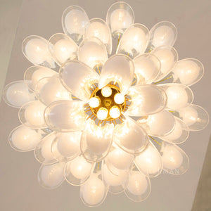 Virelia Tiered Glass Chandelier - Gold - view 12