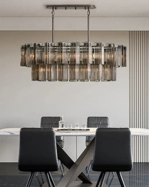 Delsie Oval Chandelier 51''63''72'' - view 10