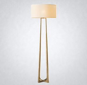 Wiraht Floor Light, linen floor lamp - view 7