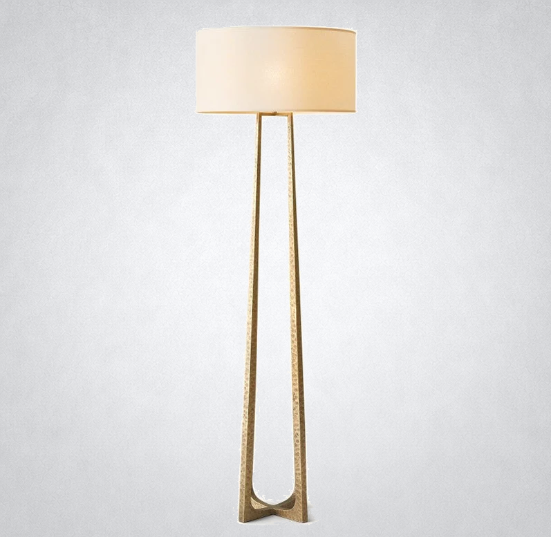 Wiraht Floor Light, linen floor lamp - view 7