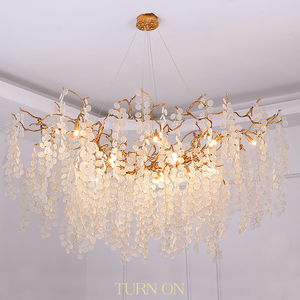 Thirza Branch Crystal Dining Room Chandelier