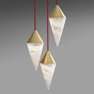 Hannah Alabaster Chandelier, Upscale Chandelier Lighting - view 5