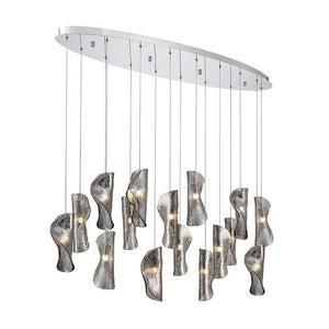 Flare Oval Multi Light Chandelier - view 20