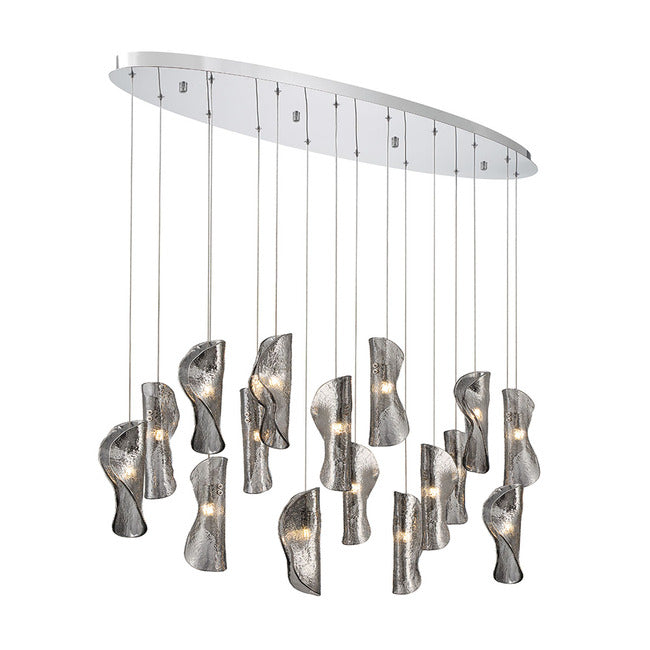 Flare Oval Multi Light Chandelier - view 20
