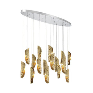 Flare Oval Multi Light Chandelier - view 11