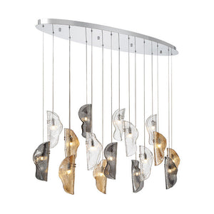 Flare Oval Multi Light Chandelier - view 15