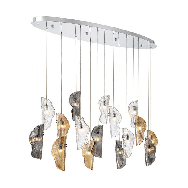Flare Oval Multi Light Chandelier - view 15