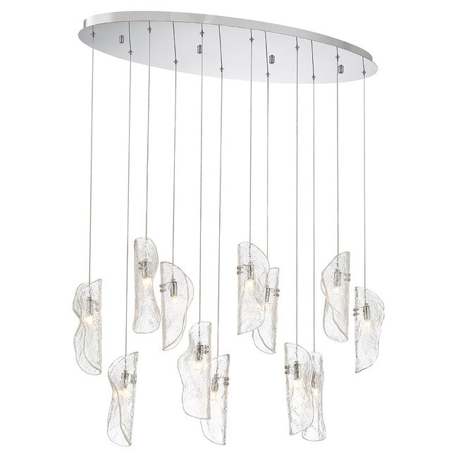 Flare Oval Multi Light Chandelier - view 17