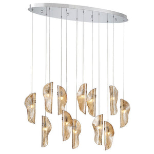 Flare Oval Multi Light Chandelier - view 12