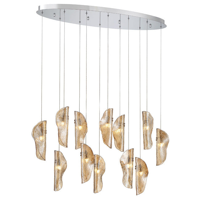 Flare Oval Multi Light Chandelier - view 12