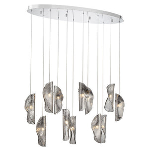 Flare Oval Multi Light Chandelier - view 19
