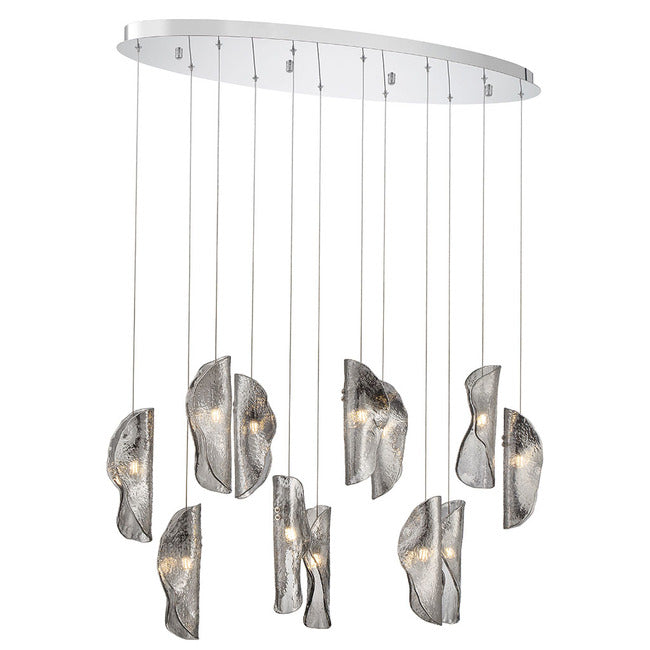 Flare Oval Multi Light Chandelier - view 19