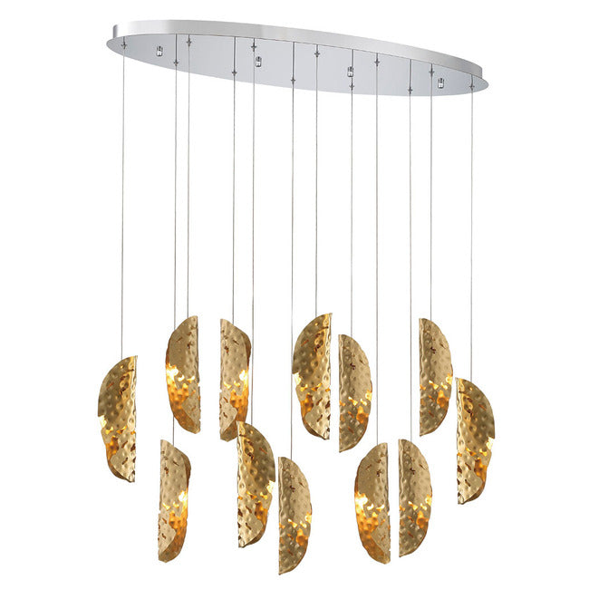 Flare Oval Multi Light Chandelier - view 10