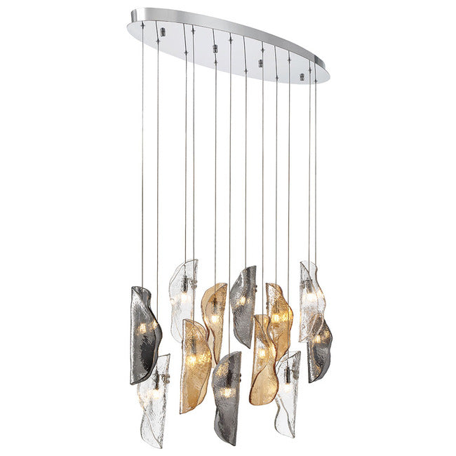 Flare Oval Multi Light Chandelier - view 14