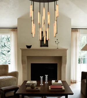 Aureon Alabaster Round Chandelier - view 15