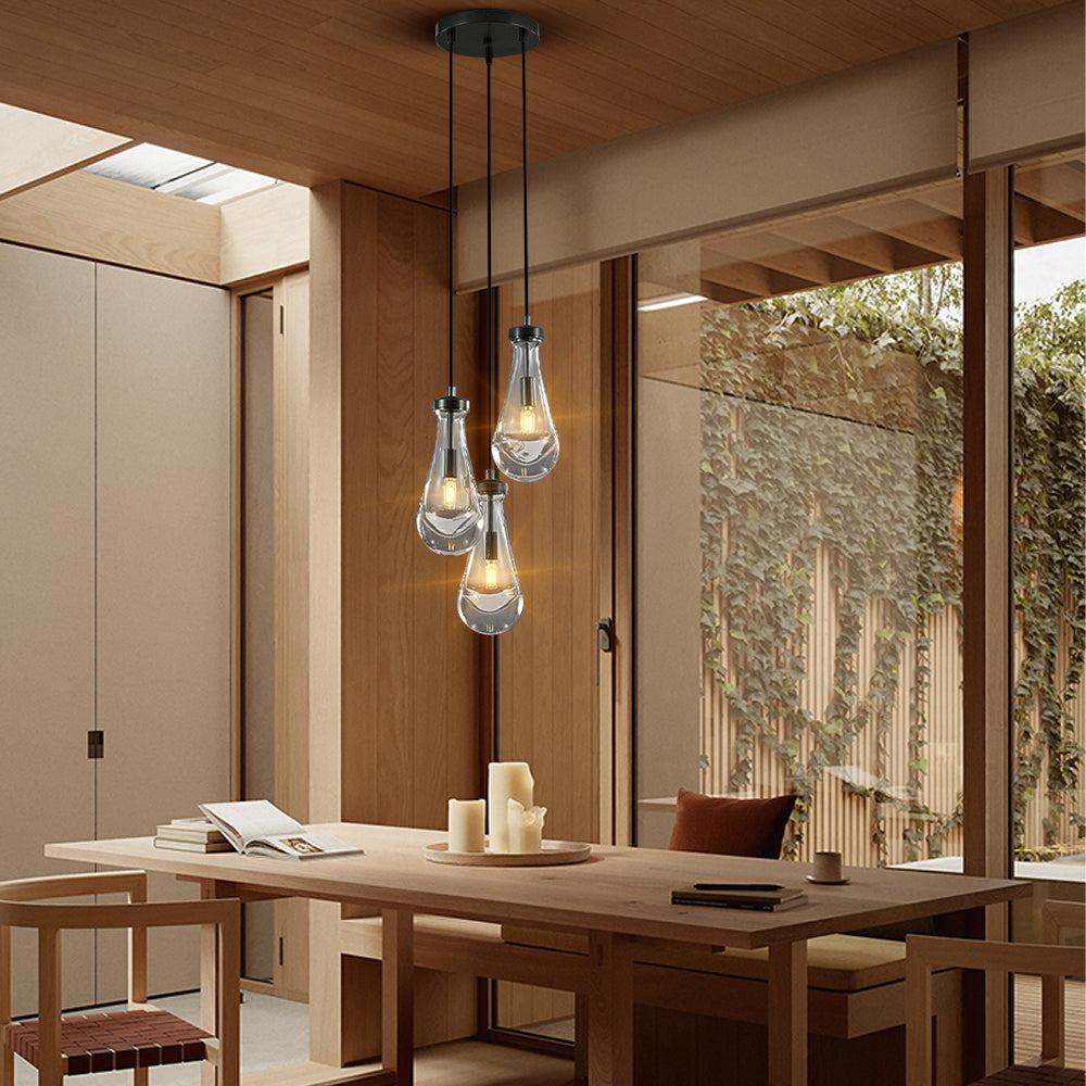 Raindrop 3-Light Cord Round Chandelier - view 5