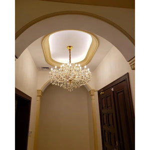 Allumage Extra Wide Classic Crystal Chandelier, K9 crystal - view 12
