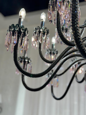 Luxury Empire Colorful Crystal Chandelier for Living Room/Bedroom/Entryway/Hotel/Restaurant - view 7