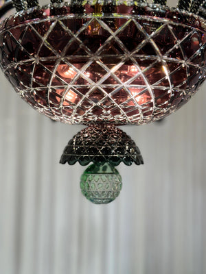Luxury Empire Colorful Crystal Chandelier for Living Room/Bedroom/Entryway/Hotel/Restaurant - view 9