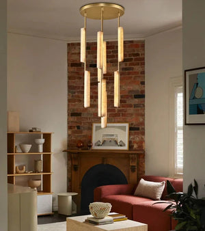 Aureon Alabaster Round Chandelier - view 27