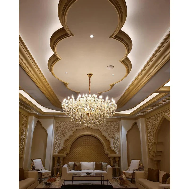 Allumage Extra Wide Classic Crystal Chandelier, K9 crystal - view 14