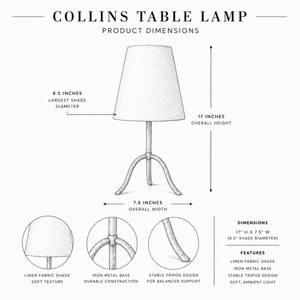 Collins Table Lamp - view 3