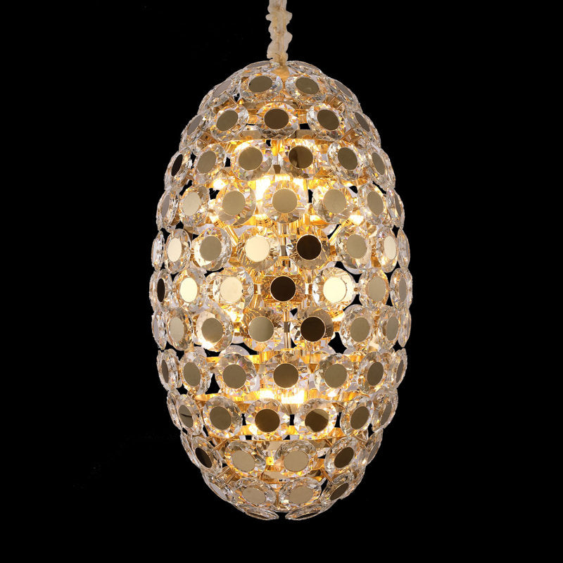 Micael14-Light Crystal Geometric Chandelier - view 2